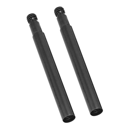 EVGATSAUTO Presta Valve Extender, Presta Valve Extender 80Mm, 2Pcs 60mm Bicycle Inner Tyre Valves Extension (black)