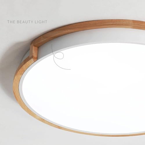 Plafonnier LED Flush Mount pour Plafond Bas - Solution Éclairage Bleu 30cm - 6