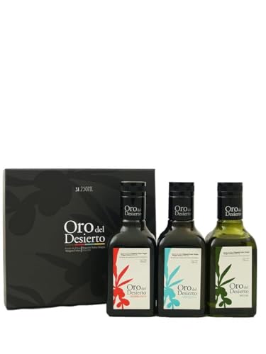 Set de Aceite de Oliva Extra Virgen Orgánico 3x0.25L miniatura 2
