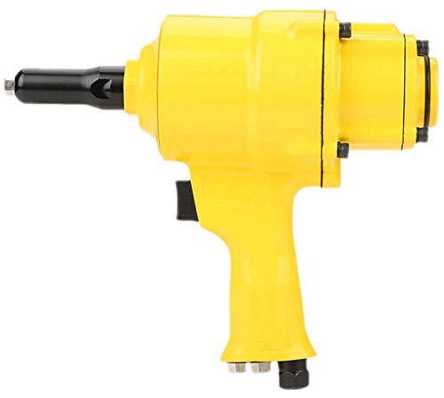 JF-XUAN Pneumatic Riveter Double Cylinder Type Air Riveter Pneumatic Nail Gun Riveting Tool Pneumatic Riveted Nut