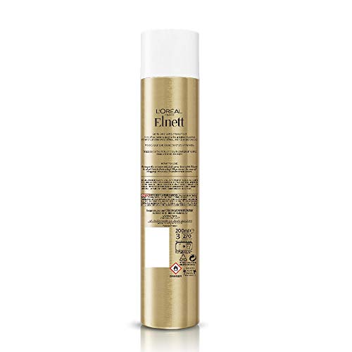 L'Oreal Paris Elnett Extra Strong Hold Hair Spray, 200 ml - Image 3