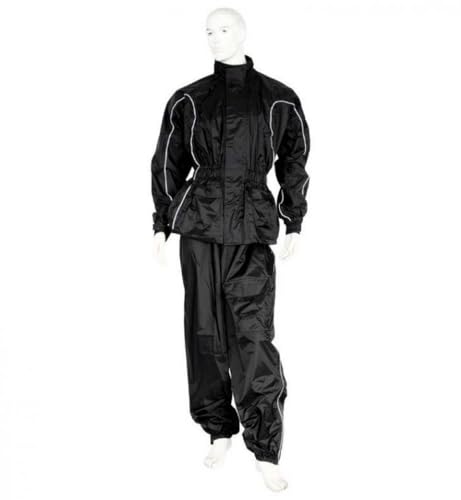Ensemble veste et pantalon noir Mitsou de coupe premium en S