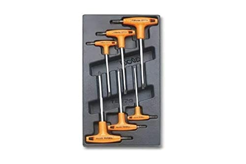 Set da 6 chiavi Beta T55 - Termoformato rigido con assortimento di utensili