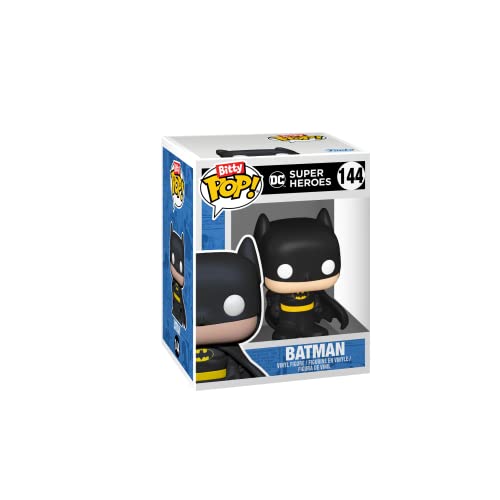 Funko Bitty POP! DC - Batman, Batgirl, The Joker Et Une Mini-figurine Mystère En Surprise - 2.2 Cm - DC Comics Collectionnable - Étagère Empilable Incluse - Idée De Cadeau - Décoration De Gâteaux