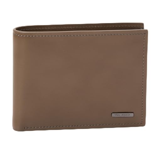 Portefeuille Italie Femme d'une élégance intemporelle couleur taupe au style épuré