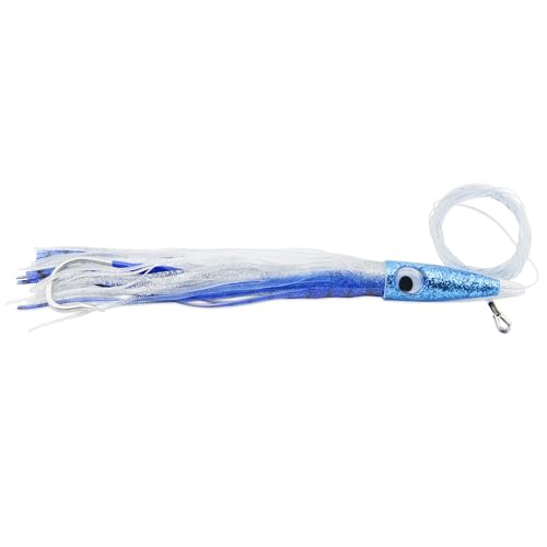 Wahoo Whacker leurre de traîne rapide hauturier avec ligne nylon 90kg