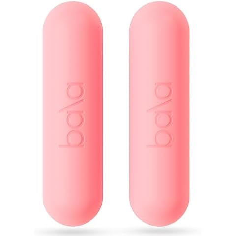 Bala Bars Dumbbell Set for Women & Men, 3lb Dumbbells (Blush) - Set of 2 Bars Designed for Walking, Strength Training, HIIT, Boxing & Aerobics - Dumbbell Weights for Working Out at Home Cover