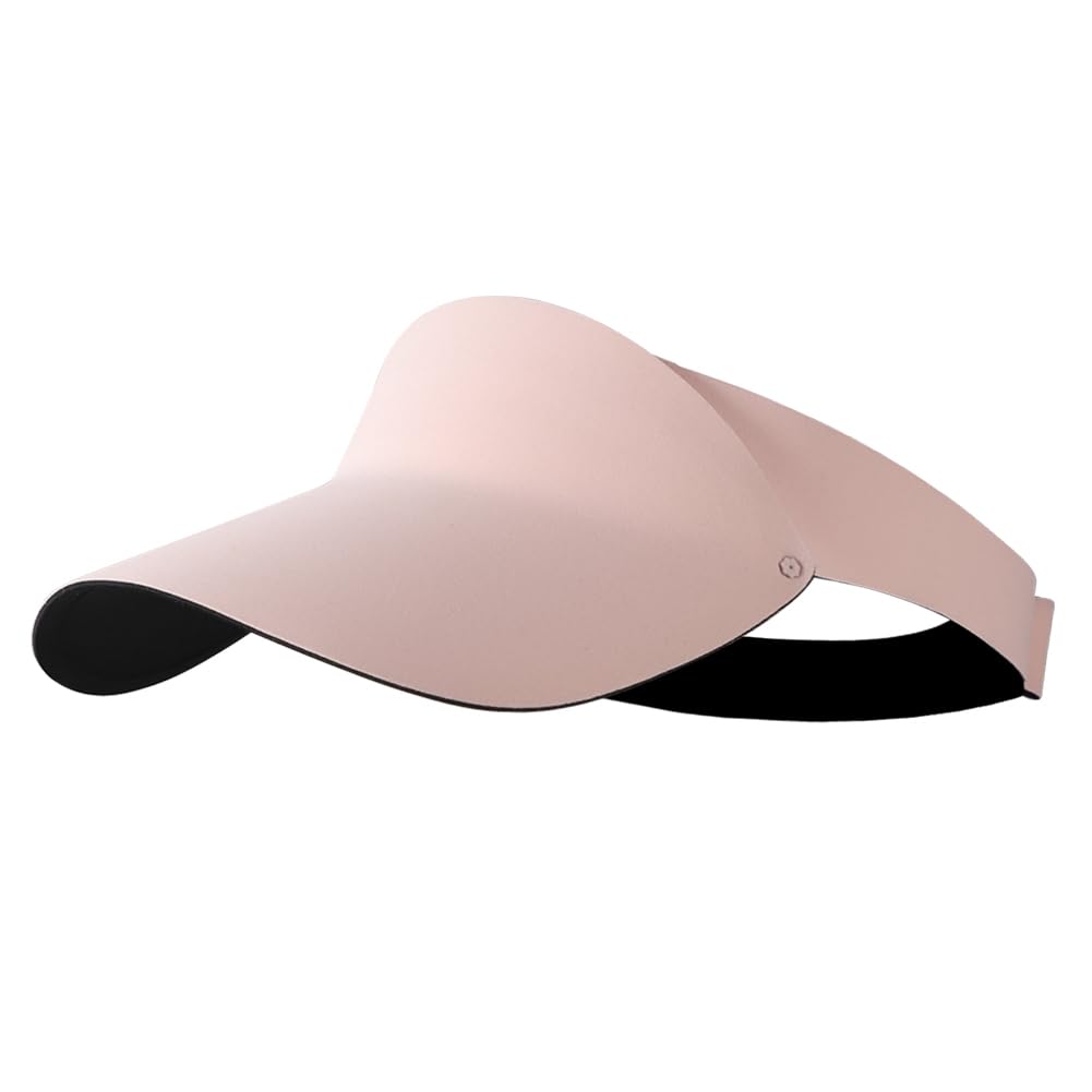 haozaikeji Kinder Visor Cap Mädchen Jungen Sommer Schirmmütze Unisex Sonnenhut Einstellbar Hut UV Schutz Sonnenblende Kappe Schirm Outdoorhut Atmungsaktiv Schirmcap Outdoor Sporthut für Urlaub Sport