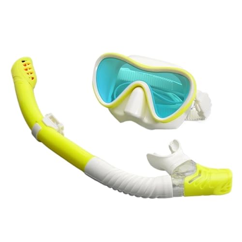 DGOINGPI Buceo Kit de de Buceo Máscaras de Buceo, Equipo de Snorkel, Falda de Silicona para Adultos, Gafas antivaho, máscaras de Buceo, Equipo de Snorkel(Dark Grey)
