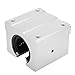 DANAIXZ SBR50UU Linear Motion Bearing, 50 mm Aluminum Open Type Slide Block for Accurate Equipment, Industrial Automation, Aluminum Alloy Material