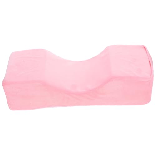 Coussin de cils en mousse à mémoire de forme U rose MAGICLULU