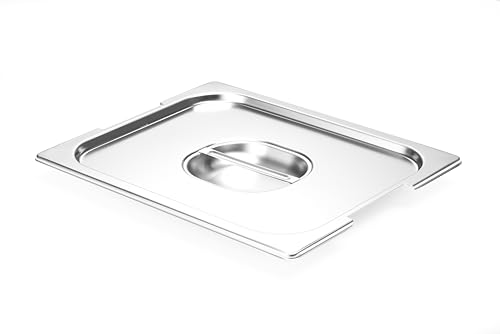 Couvercle GN 1/2 résistant de -40 à 300C HENDI en acier inoxydable pour bac gastronorme