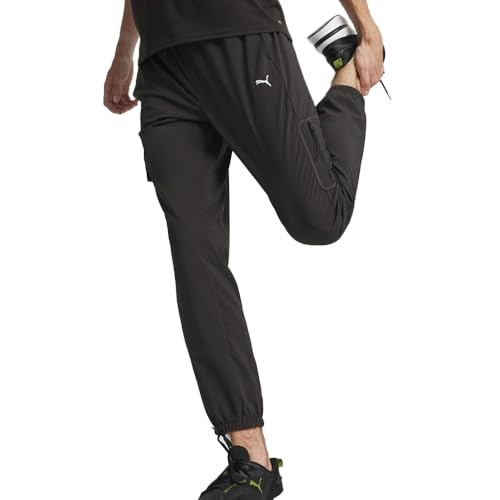 PUMA Mens Flex Woven Cargo Pants Casual - Black3