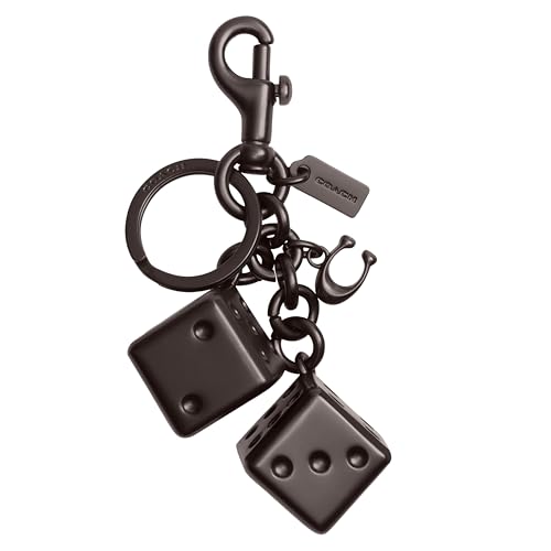 Coach Metal Dice Bag Charm