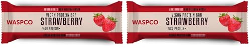 Vegan Çilekli Protein Bar 40g 2'li paket