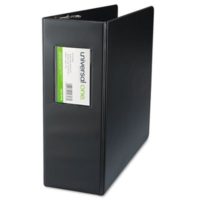 D-Ring Binder, 4 Capacity, 8-1/2 X 11, Black" #TOP1