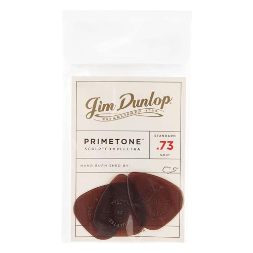 JIM DUNLOP Primetone Sculpted Plectra Standard with Grip 510P 0.73mm �M�^�[�s�b�N×3������