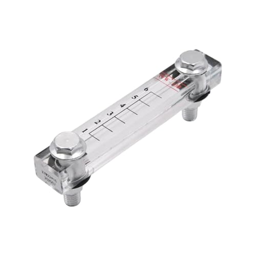 harayaa Jauge de Niveau de Liquide Hydraulique, Indicateur de Niveau D'huile pour Réservoir D'huile, Affichage Intuitif, Débitmètre, Outils de Mesure, Xyw...