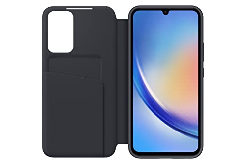 Samsung Smart View Wallet Case EF-ZA346 f&uuml;r das Galaxy A34 5G, Handyh&uuml;lle, Sch&uuml;tzh&uuml;lle in Black