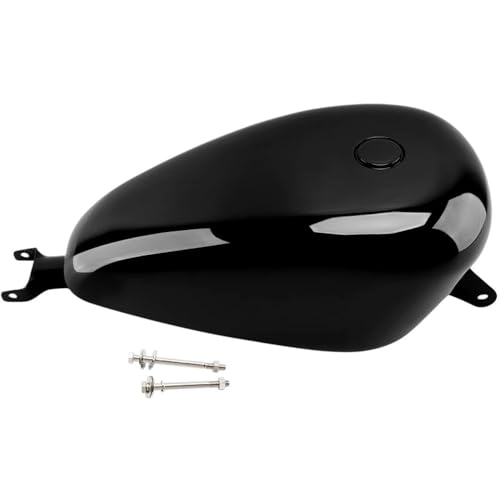 Réservoir carburant moto idéal pour road trip en Sportster 1200 réservoir noir