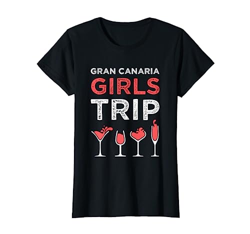 Mujer Gran Canaria Girls Trip | Equipo Vacacional Camiseta