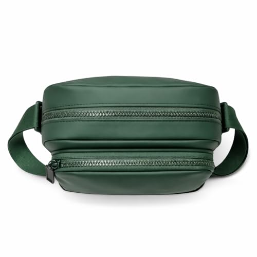 Image of KUNCHI VECTOR Crossbody Sling Bag for Men | Premium Water-Resistant Fabric | Multiple Compartments | Adjustable Strap | Metal Zipper | Gift for Men | Office, Daily Use, Casual & Outdoor