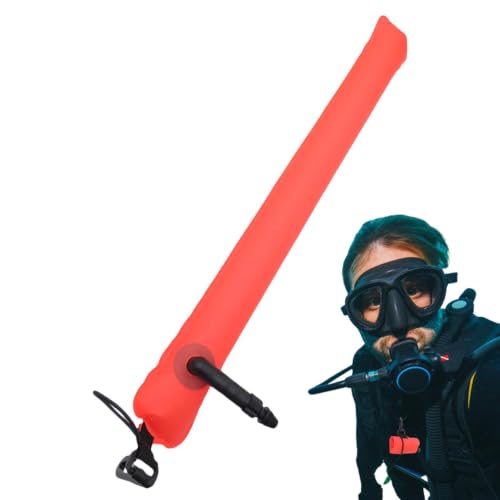 Flotador de seguridad para buceo que evita pérdidas de aire y mejora tu visibilidad naval