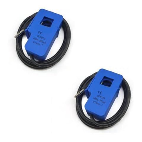 SYUAB 2Pcs SCT013000 Split Core Current Transformer SCT-013-000 Non-invasive AC Current Sensor 100A/50mA (SYKHSCGQ) Cover
