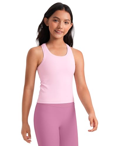 Image of CRZ YOGA Girls Butterluxe Racerback Tank Top