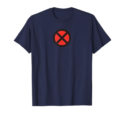 Marvel Wolverine Classic Black & Red X-Men Logo T-Shirt