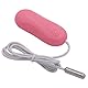 LYAMais Männlichen Harnröhren Dilatator Mini Vibrator mit 10 Vibrationmode, Edelstahl Wasserdicht Penis Plug Vibrierende Ei Harnröhre Stimulator Prostata Massage SM Sex Spielzeug FüR Männer(Rosa)
