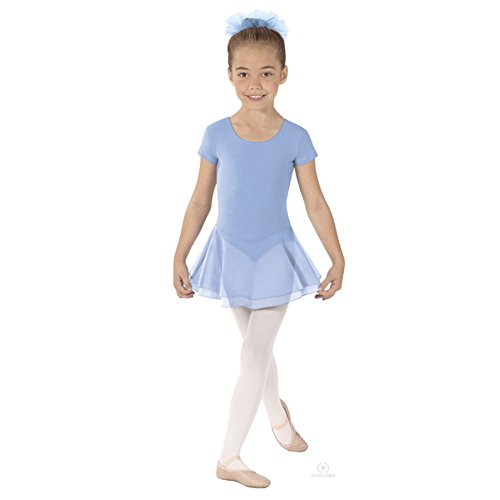 EUROTARD 10467 Child Short Sleeve with Double Layered Skirt