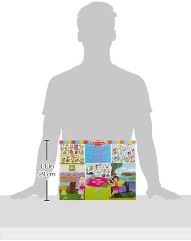 Melissa & Doug Reusable Stickes - Fairies | Activity Pad | Sticker Book | 3+ | Gift for Boy or Girl