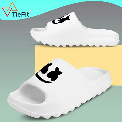 Image of TieFit Ultra Soft Comfortable Breathable EVA Daily Use Zig Zag Arch Fit Support Slide For Men
