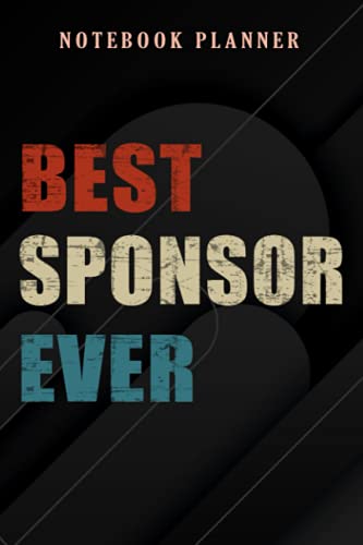 Notebook Planner Womens Confirmation Sponsor Sponsorship Gift - Best Sponsor Ever pretty art: 6x9 in ,Money,Budget,Do It All,Passion,Small Business,High Performance Notebook Planner Womens Confirmation Sponsor Sponsorship Gift - Best Sponsor Ever pretty art: 6x9 in ,Money,Budget,Do It All,Passion,Small Business,High Performance