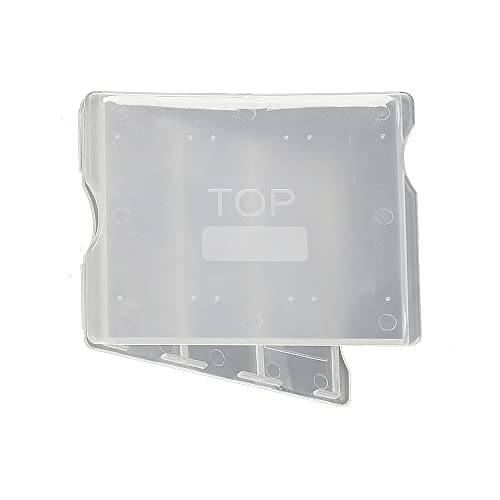 SagaSave Plastic Microscope Slides Rack, Lightweight Glass Slide Box with Separation Design for Research Experiments Easy to Use (for 3 PCS Glass Slide)