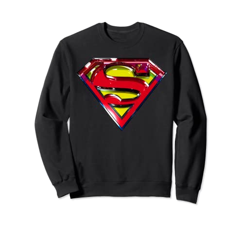 DC Superman + Logo Glass Sudadera