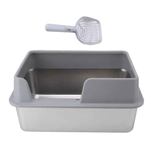 Caja semi-cerrada para gatos 19.7x13.8x9.8 pulg miniatura 6