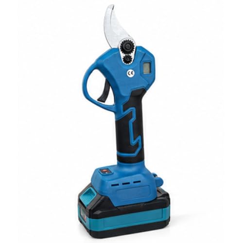 VARDEN Forbice Elettrica da Potatura Brushless Ø30 mm, Cesoia a Batteria Professionale, Taglio Progressivo, 2 Batterie al Litio, Valigetta Inclusa, per Vigneto, Uliveto, Frutteto e Giardinaggio