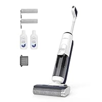 Tineco iFLOOR 5 Breeze Complete Aspirapolvere Lavapavimenti Senza Fili, Pulizia in Un Solo Passaggio...
