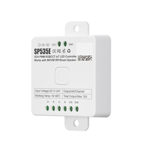 SP533E RGB controller RGBW RGBWC controller LED controller LED dimmer(WM-SP535EPWMRGBWCLEDController)