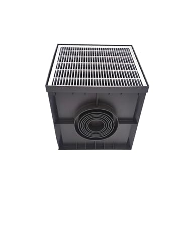 Preisvergleich Produktbild K + M Hofablauf 400x400mm Hofsinkkasten Gully KG Rohr Revisionsschacht Kontrollschacht