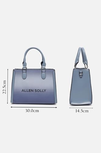 Image of Allen Solly Women's Medium Shoulder & Crossbody Bag | PU Leather | Soft Touch | Detachable Sling | College & Daily Carry