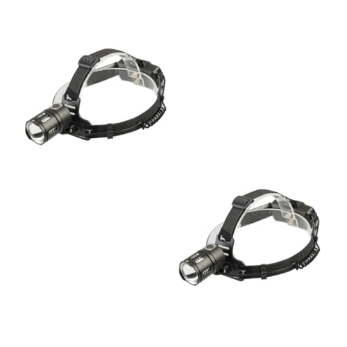 Torche longue portée frontale LED camping et randonnée