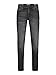 Produktbild JACK&JONES JUNIOR Jungen JJIGLENN JJORIGINAL SQ 606 JNR Jeans, Black Denim, 140 cm