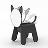 HFZY Draagbare Desktop Make-up Spiegel Multifunctionele Opvouwbare Kat Vorm Staande Dressing Spiegels met lade voor…