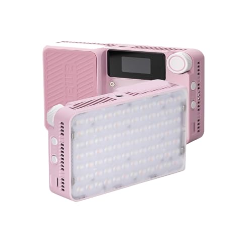 Amaran Ace 25x Camera Video Light,25W Bi-Color 2700-6500K Pocket Light Rechargeable 4,500mAh Battery with PD Fast Charging for TikTok, Creator, Outdoor Photography (Pink)