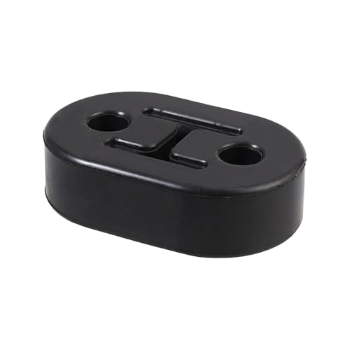 Perchas de escape universales - Hangle de suspensión suspensión suspensión de escape resistente | Rubber de escape universal | Hanger Aislador absorbente de 2 agujeros, 12 mm Compatible con la mayoría