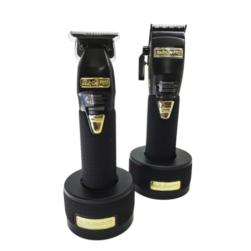 Combo Babyliss Pro Limited FX Boost+ Máquina de Corte + Acabamento Preto - Bivolt
