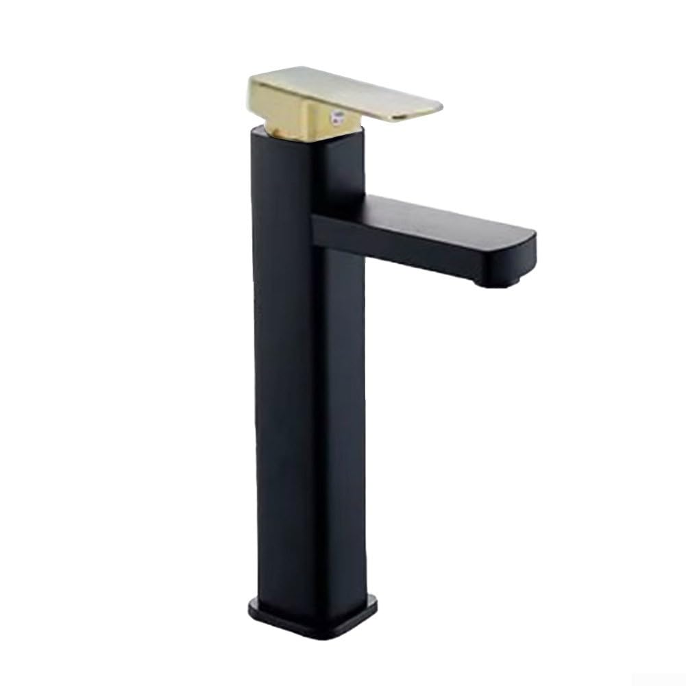 Natychmiastowy kran z ciepłą wodą bezdotykowy czujnik podczerwieni mikser do kuchni i łazienki zlew elegancki czarny złoty design higieniczny i wygodny kran do nowoczesnych umywalek